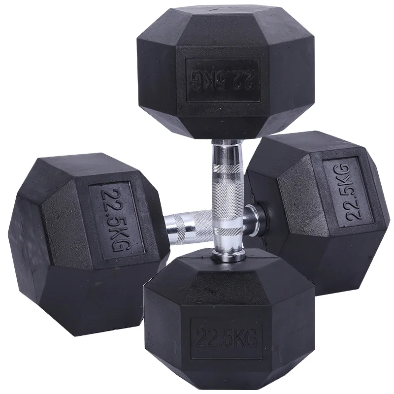 Fitness Body Building Weight Lifting Hex Rubber Coated Dumbbells 2.5/5/7.5/10/12.5/15/17.5/20/22.5/25KG
Fitness Body Building Weight Lifting Hex Rubber Coated Dumbbells 2.5/5/7.5/10/12.5/15/17.5/20/22.5/25KG