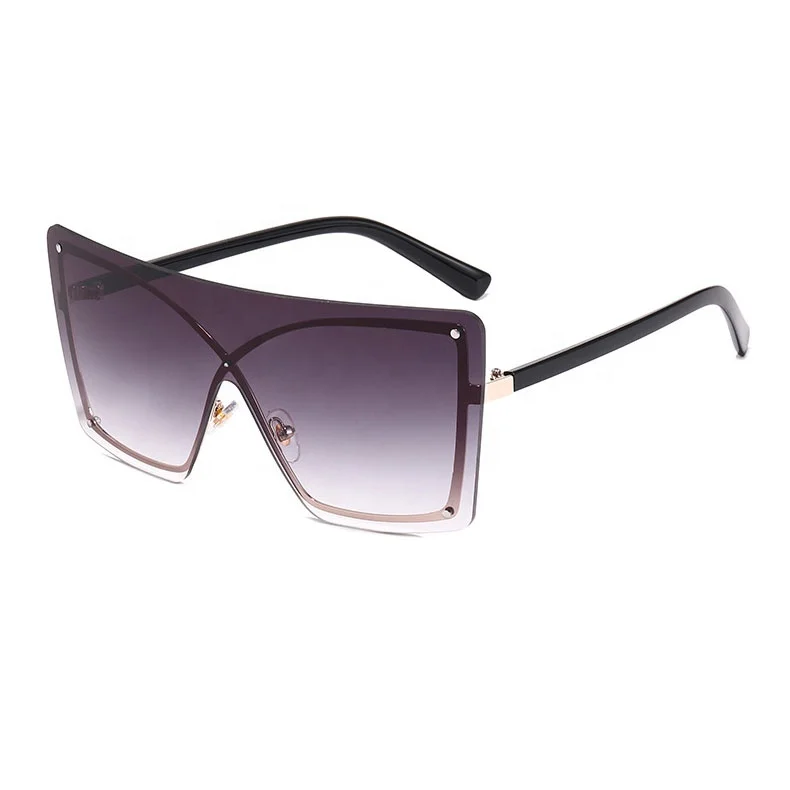 Sunbest Eyewear 6006 Wholesale Oversized Rimless Women Sun Glasses Flat Top One Piece Crossed Sunglasses Black
Sunbest Eyewear 6006 Wholesale Oversized Rimless Women Sun Glasses Flat Top One Piece Crossed Sunglasses Black