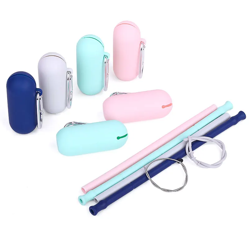 Wholesale Pink Portable Folding Collapsible Straw With Case, Silicone Straws Cleaner For Kids, Cyan, quartz pink, gray, deep sky blue
Wholesale Pink Portable Folding Collapsible Straw With Case, Silicone Straws Cleaner For Kids, Cyan, quartz pink, gray, deep sky blue