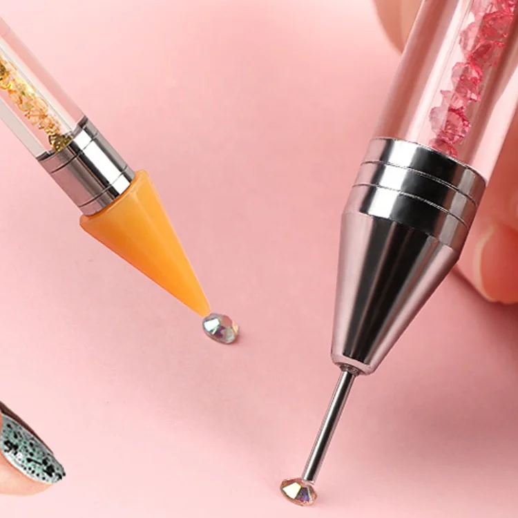 Nail Art Tools Wax Dotting Pen Nail Art Dotting Tools Manicure Art Tools Brush Rhinestone Handle Metal Head Nail Point Drill Pen
Nail Art Tools Wax Dotting Pen Nail Art Dotting Tools Manicure Art Tools Brush Rhinestone Handle Metal Head Nail Point Drill Pen