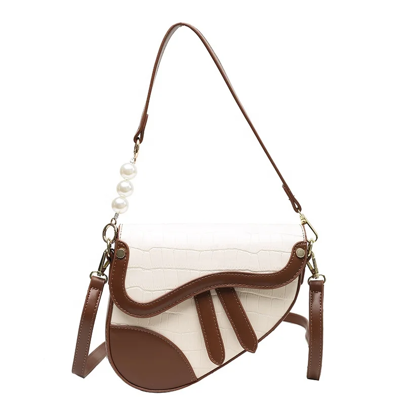 2021 Designer Contrast PU Leather Lining Ladies Shoulder Handbags and Purses Classic Small Fashion Women Saddle Bag Crossbody
2021 Designer Contrast PU Leather Lining Ladies Shoulder Handbags and Purses Classic Small Fashion Women Saddle Bag Crossbody