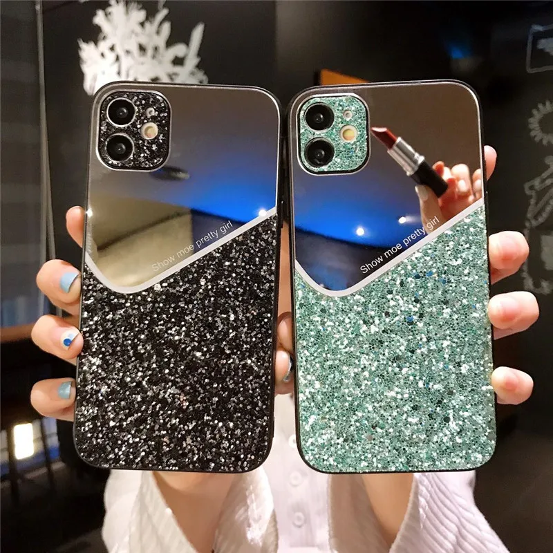 For iphone 12 Make Up Case, HOCAYU Bling Mirror Phone Case for iphone 12 pro max mini 11 pro max xr xs 7 8 plus SE 2020 Fashion
For iphone 12 Make Up Case, HOCAYU Bling Mirror Phone Case for iphone 12 pro max mini 11 pro max xr xs 7 8 plus SE 2020 Fashion