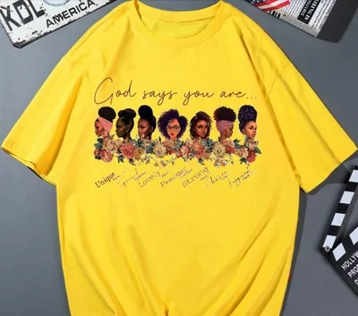 T Shirt Short Sleeve Black Girl Magic Printed Casual Shirt Black White Pink Yellow Blue Green Grey Red Vogue Vintage Graphic Tee
T Shirt Short Sleeve Black Girl Magic Printed Casual Shirt Black White Pink Yellow Blue Green Grey Red Vogue Vintage Graphic Tee