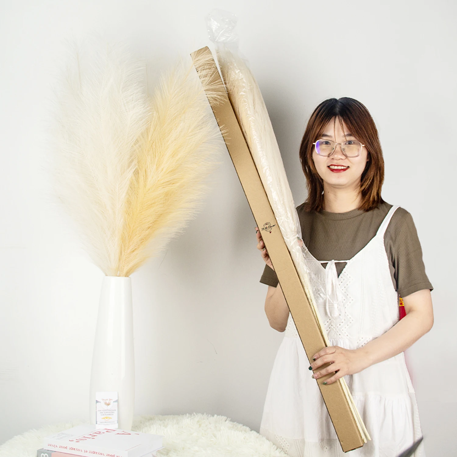 45 60 120cm Large Artificial Silk Natural Dried Pampas Grass Black White Dried Long Natural Flowers Small Fluffy Pampas Grass
45 60 120cm Large Artificial Silk Natural Dried Pampas Grass Black White Dried Long Natural Flowers Small Fluffy Pampas Grass