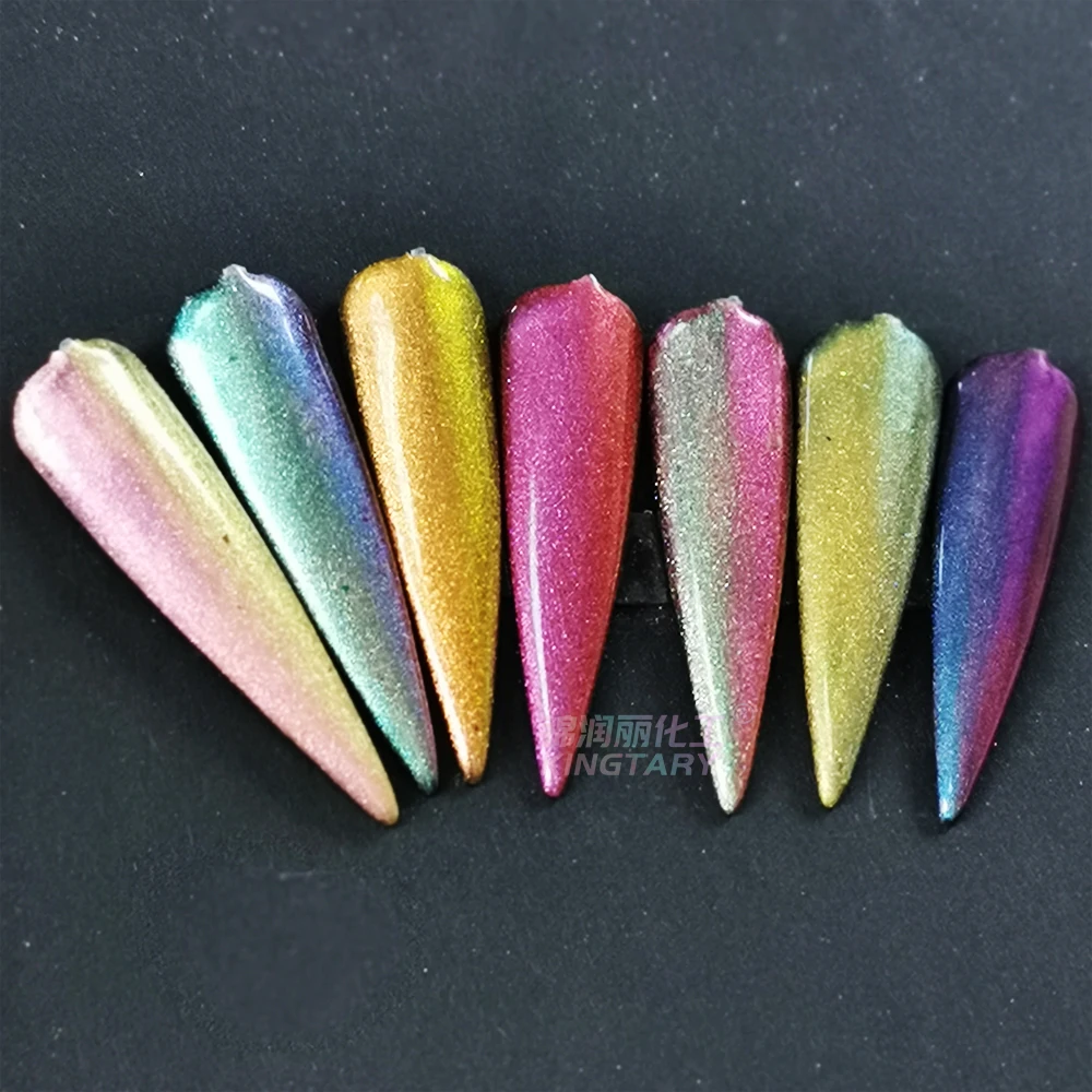 nail glitter eco friendly art chameleon chrome mirror pigment powder for nails, Muti-color
nail glitter eco friendly art chameleon chrome mirror pigment powder for nails, Muti-color