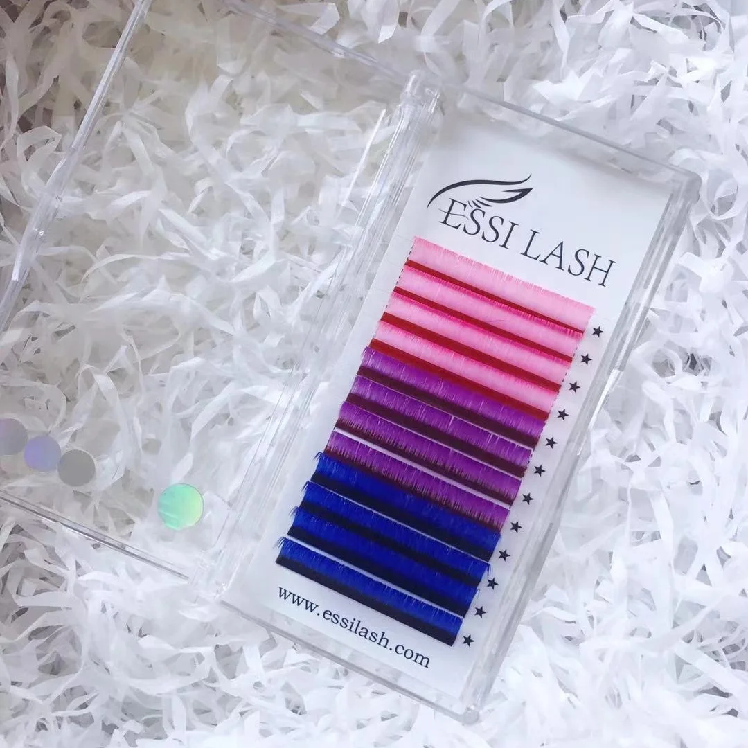 Pretty Lashes Colorful Volume Indiavidual Mink Eyelash Extension Color Lashes Mixbox for Lash Tech Dramatic, Dark matte black
Pretty Lashes Colorful Volume Indiavidual Mink Eyelash Extension Color Lashes Mixbox for Lash Tech Dramatic, Dark matte black