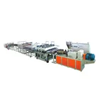 China Environmentally New Pp Pe Abs Pvc Pet Plastic Plank Extruder Machine Extrusion Line