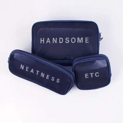 Portable Nylon Mesh Wash Simple Lipstick Pack Power Supply Printing Brush Makeup Pouch Set Funky Cosmetic Bag
Portable Nylon Mesh Wash Simple Lipstick Pack Power Supply Printing Brush Makeup Pouch Set Funky Cosmetic Bag