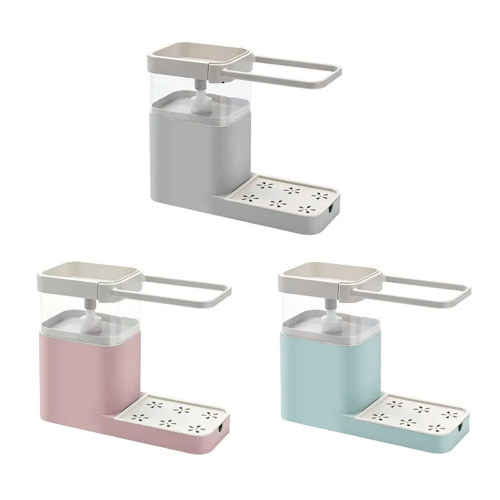 Kitchen Sink Soap Dispenser 2-in-1 Sponge Towel Organizer Multipurpose Sponge Cleaning Cloth Drain Rack For Kitchen Storage
Kitchen Sink Soap Dispenser 2-in-1 Sponge Towel Organizer Multipurpose Sponge Cleaning Cloth Drain Rack For Kitchen Storage