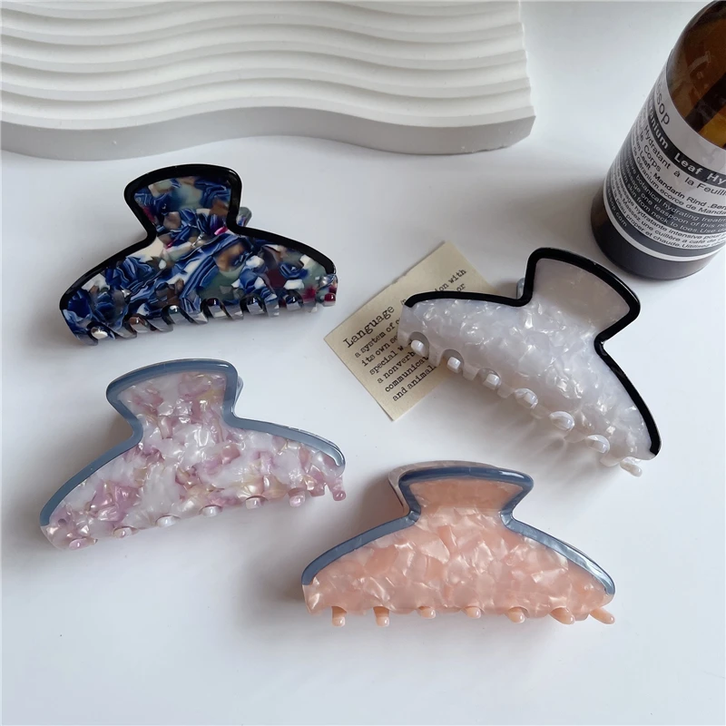 Hot Sale Large Size Leopard Cellulose Acetate Hair Claw Clips For Women Hair Accessories
Hot Sale Large Size Leopard Cellulose Acetate Hair Claw Clips For Women Hair Accessories