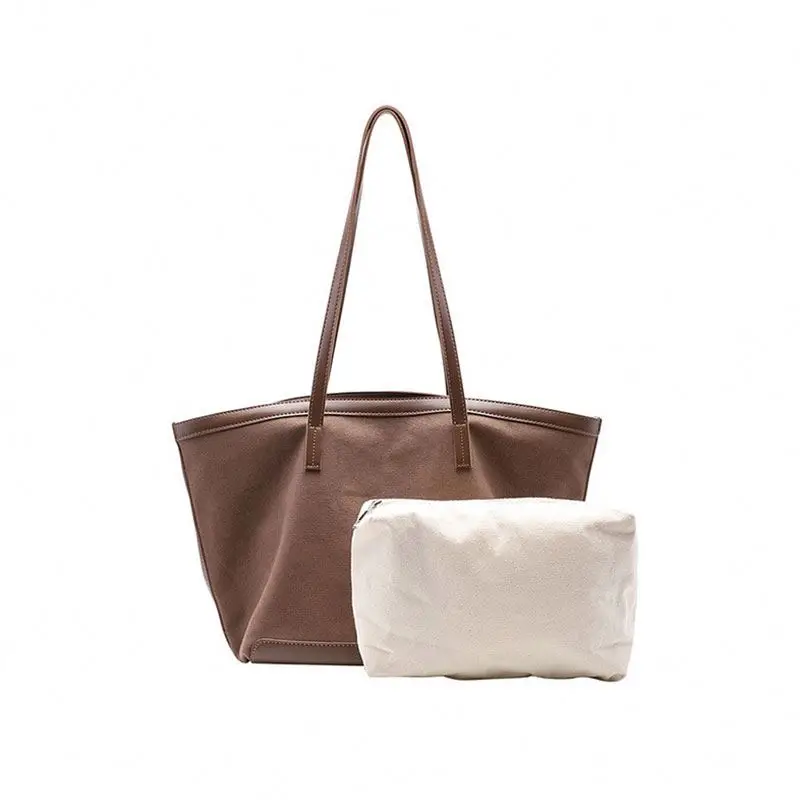 Hot Sale women canvas handbag canvas tote bag with chain and leather handles, Customzied
Hot Sale women canvas handbag canvas tote bag with chain and leather handles, Customzied