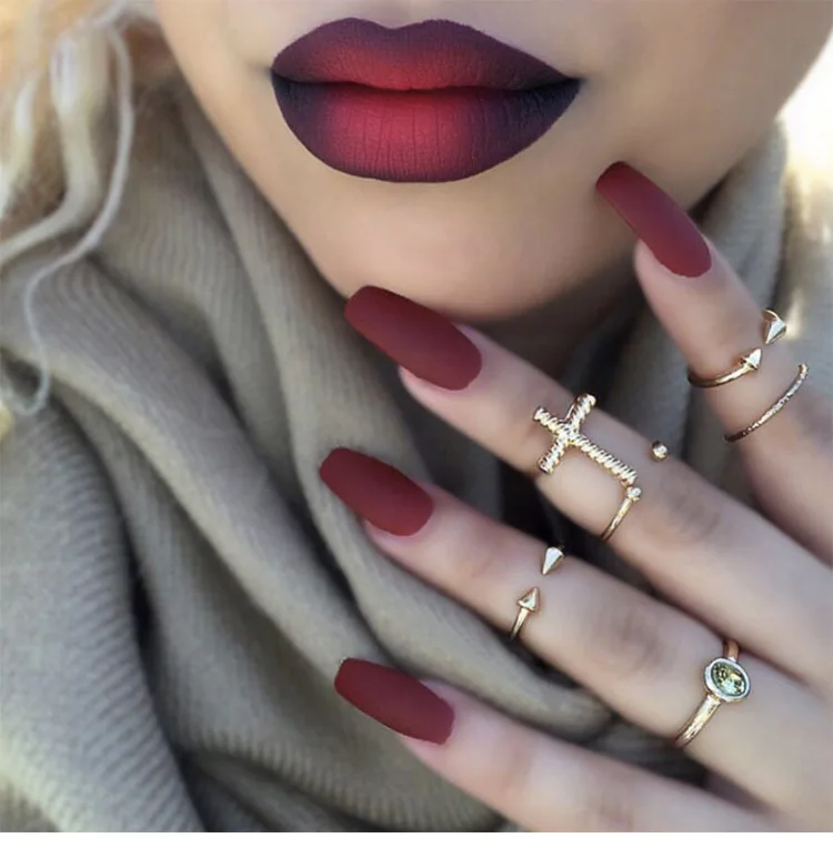Wholesale Solid Color Long Style Matte Coffin Ballet Bride False Nails Pure Color Press On Nails Full Cover Fake Nails Art Tips, As picture
Wholesale Solid Color Long Style Matte Coffin Ballet Bride False Nails Pure Color Press On Nails Full Cover Fake Nails Art Tips, As picture