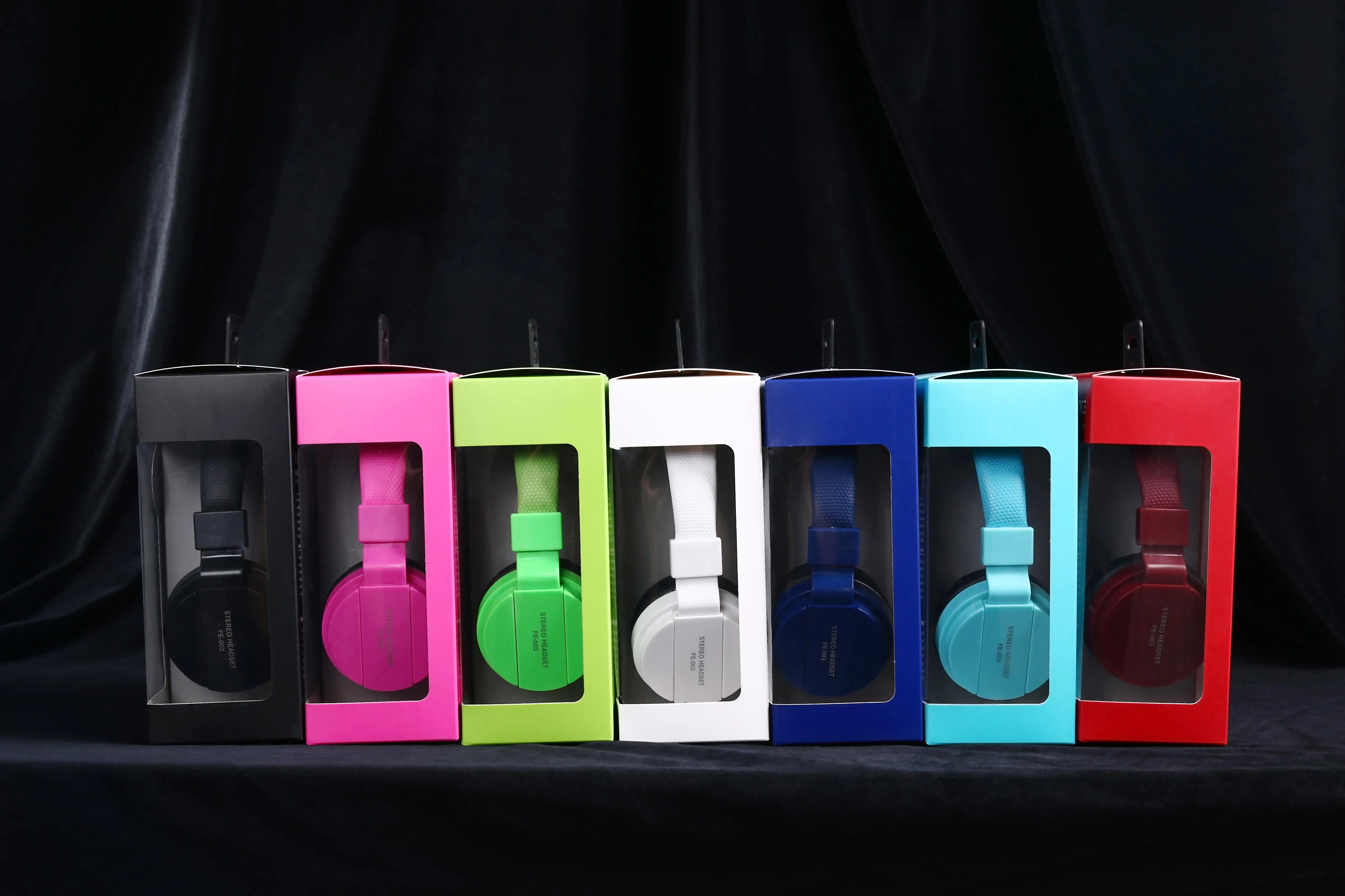 China electronic factory oem headset mobile phone wired stereo headphone - ANKUX.COM