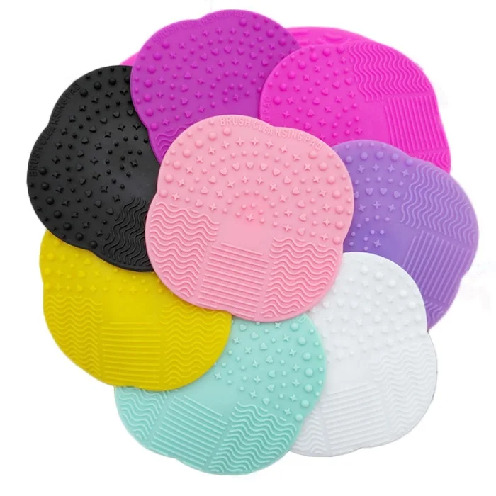 Eco-friendly Hot Sale Silicone Makeup Brush Cleaner Mat Washing Tools, Mint green,purple,white,black,light pink,rose red,dark pink,yellow
Eco-friendly Hot Sale Silicone Makeup Brush Cleaner Mat Washing Tools, Mint green,purple,white,black,light pink,rose red,dark pink,yellow