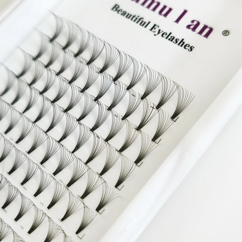 Seamulan pre made premium russian silk volume fans eyelashes, Black
Seamulan pre made premium russian silk volume fans eyelashes, Black