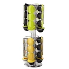 Free-standing Metal Office Rack Coffee Capsule Display Stand