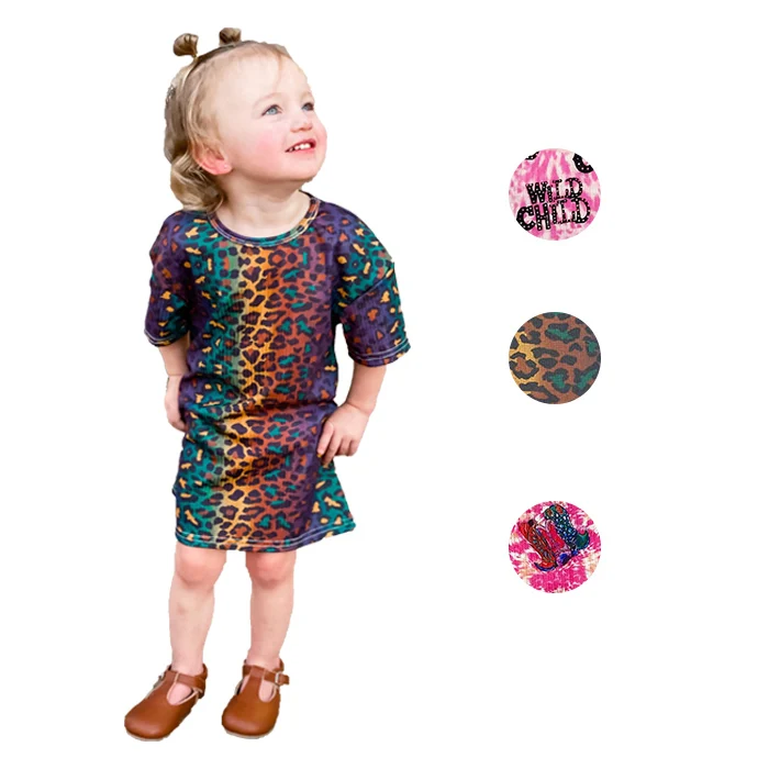 RTS Cute Kids Ssummer Dresses Leopard Printed Girl T-Shirt Dress, Leopard,flower,wild
RTS Cute Kids Ssummer Dresses Leopard Printed Girl T-Shirt Dress, Leopard,flower,wild