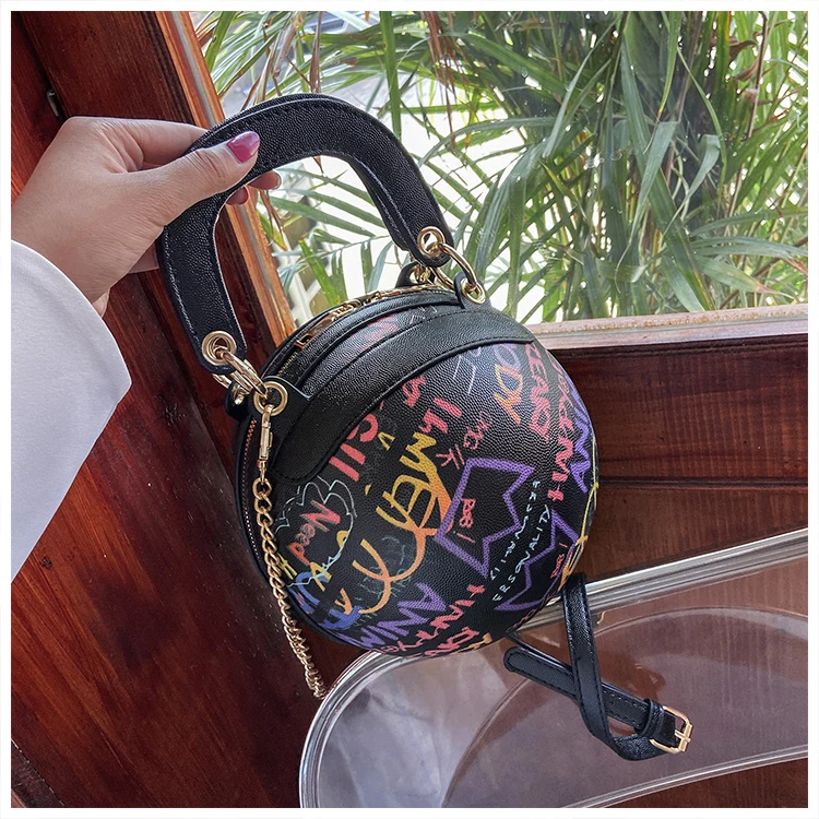 Creative Fashion Women Handbag Basketball Purses Handbags Graffiti Designer Ladies Hand Bags, As show or as customers' requirement
Creative Fashion Women Handbag Basketball Purses Handbags Graffiti Designer Ladies Hand Bags, As show or as customers' requirement