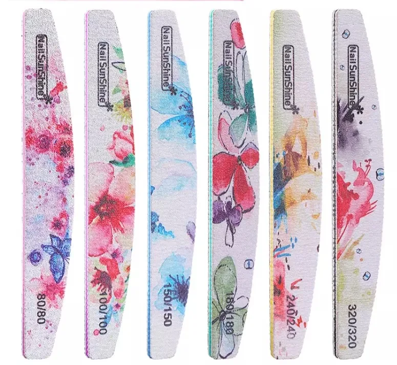 2021 Professional Flower printed Nail buffer Block Double Sided Nails File Acrylic Gel 80 100 180 150 240 320 Grit, Picture
2021 Professional Flower printed Nail buffer Block Double Sided Nails File Acrylic Gel 80 100 180 150 240 320 Grit, Picture