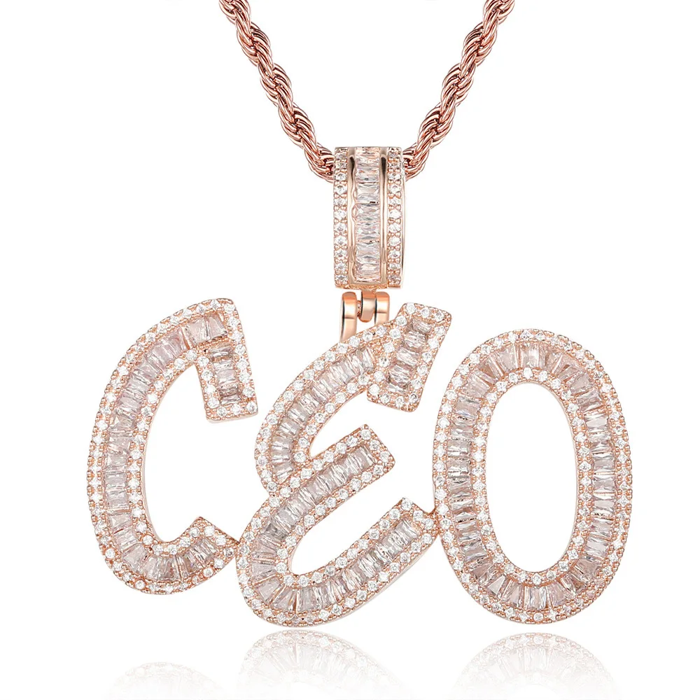 Hip Hop Custom Name Cubic Zircon Crown Drip Letters Chain Pendants&Necklaces For Women Man Jewelry Cuban Rope Chain
Hip Hop Custom Name Cubic Zircon Crown Drip Letters Chain Pendants&Necklaces For Women Man Jewelry Cuban Rope Chain