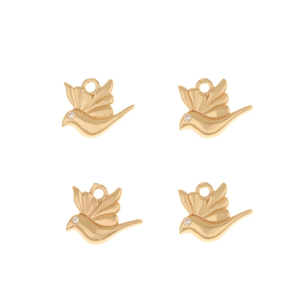 Jewelry Accessories Cordial Design 100Pcs 11*14MM Charms DIY Earring Making Jewelry Findings & Components CZ Pendant Hand Made
Jewelry Accessories Cordial Design 100Pcs 11*14MM Charms DIY Earring Making Jewelry Findings & Components CZ Pendant Hand Made