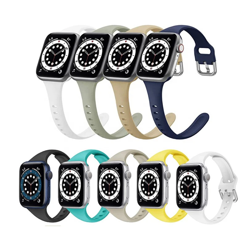 Solo loop slim plastic silicone band for i watch for apple se watch with white rubber band zip lock packaging
Solo loop slim plastic silicone band for i watch for apple se watch with white rubber band zip lock packaging