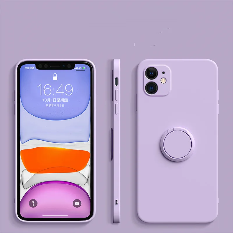 Manufacturing Cell Mobile Back Cover Silicon Tpu 360 Finger Ring Holder Phone Case With Metal Stand
Manufacturing Cell Mobile Back Cover Silicon Tpu 360 Finger Ring Holder Phone Case With Metal Stand