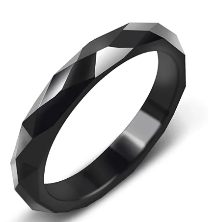 6T/10T Faceted Hematite Stone Rings for Women Men,Non-magnetic Stone Hematite Rings That Absorb Negative Energy, Black color
6T/10T Faceted Hematite Stone Rings for Women Men,Non-magnetic Stone Hematite Rings That Absorb Negative Energy, Black color