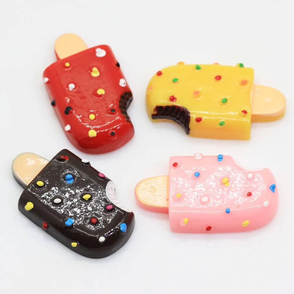 New Fashion Chocolate Chip and Flake Flat Back Loose Resin Bead Frozen Suckers for Craft Decoration
New Fashion Chocolate Chip and Flake Flat Back Loose Resin Bead Frozen Suckers for Craft Decoration