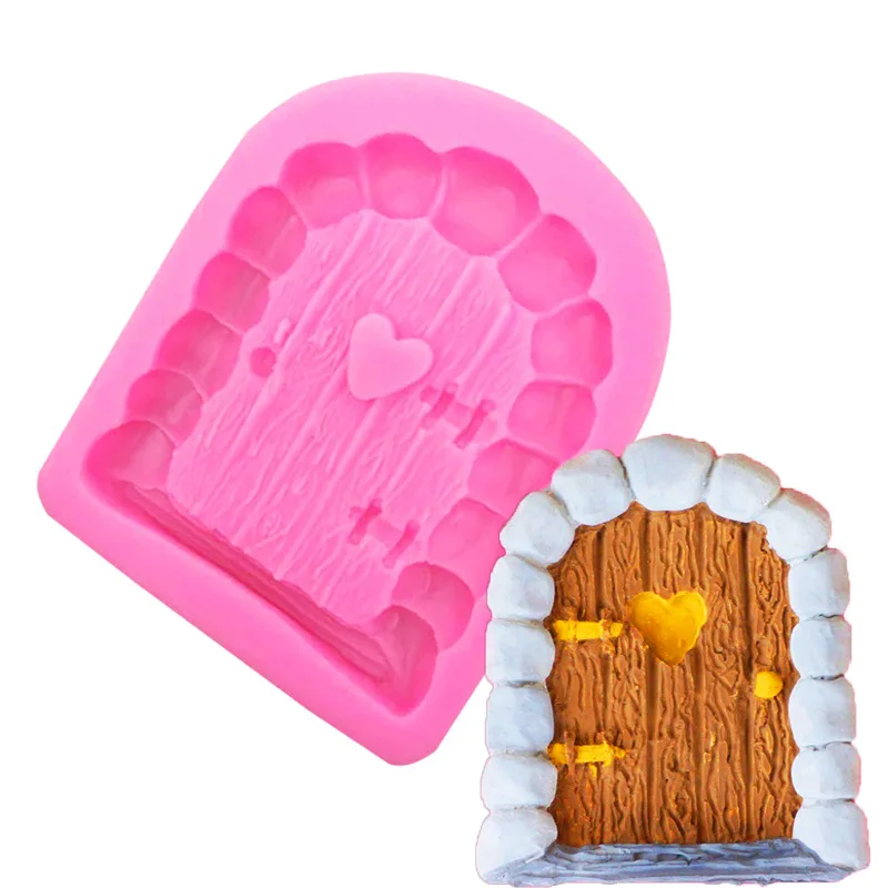 Stone Door Fairy Tale Wooden Door Hut Modeling Silicone Mold Fondant Chocolate Cake Pastry Decoration Crafts Mold Accessories
Stone Door Fairy Tale Wooden Door Hut Modeling Silicone Mold Fondant Chocolate Cake Pastry Decoration Crafts Mold Accessories