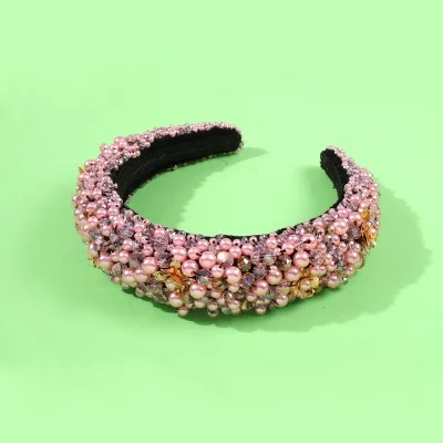 Latest Women Winter Hair Accessories Imitation Pearl Sponge Head Buckle Rhinestone Crystal Headband
Latest Women Winter Hair Accessories Imitation Pearl Sponge Head Buckle Rhinestone Crystal Headband