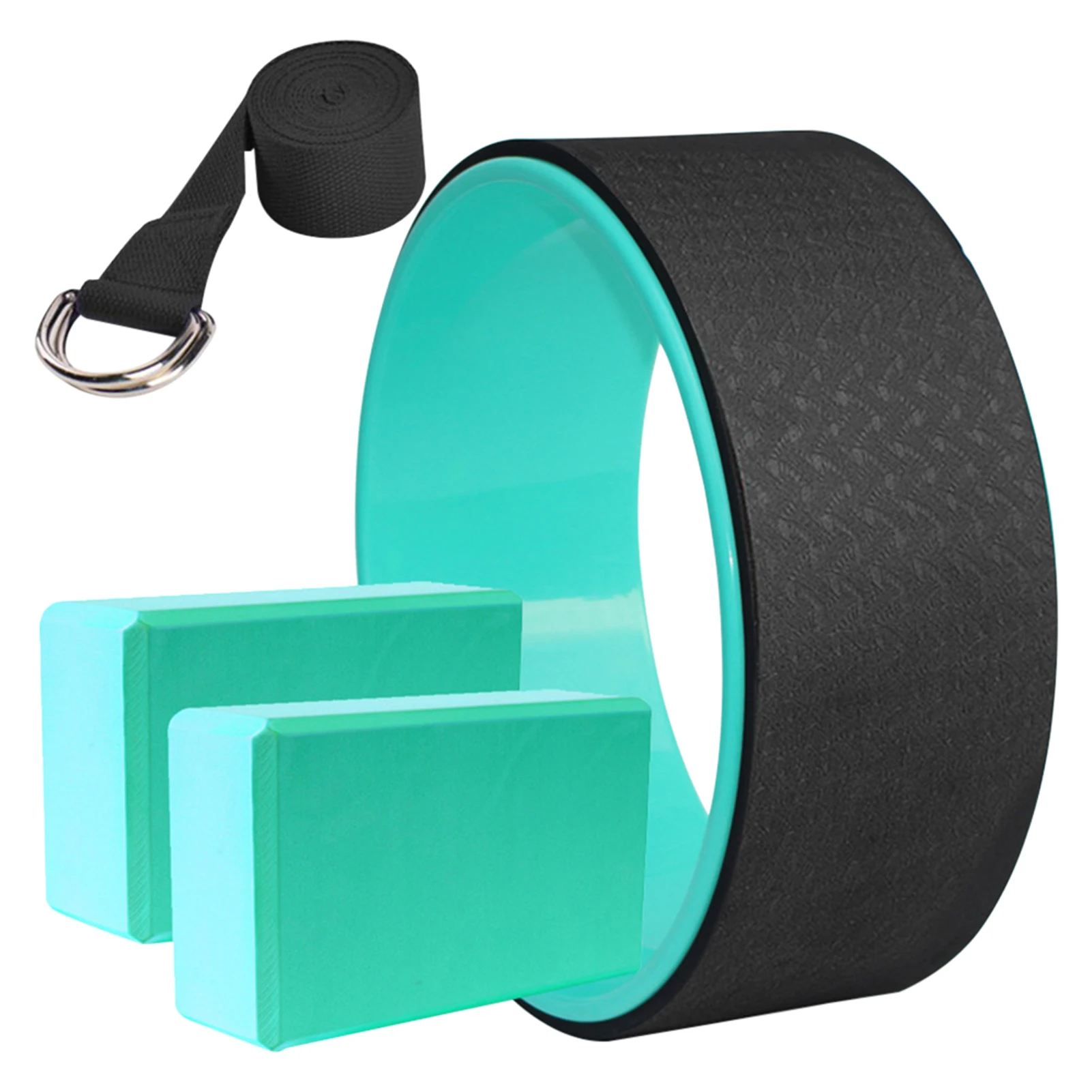 4pcs/set Ring Anti Slip Pilates Stretch Band Back Training Yoga Wheel Blocks Tools Fitness Bodybuilding Gym Workout Backbends
4pcs/set Ring Anti Slip Pilates Stretch Band Back Training Yoga Wheel Blocks Tools Fitness Bodybuilding Gym Workout Backbends