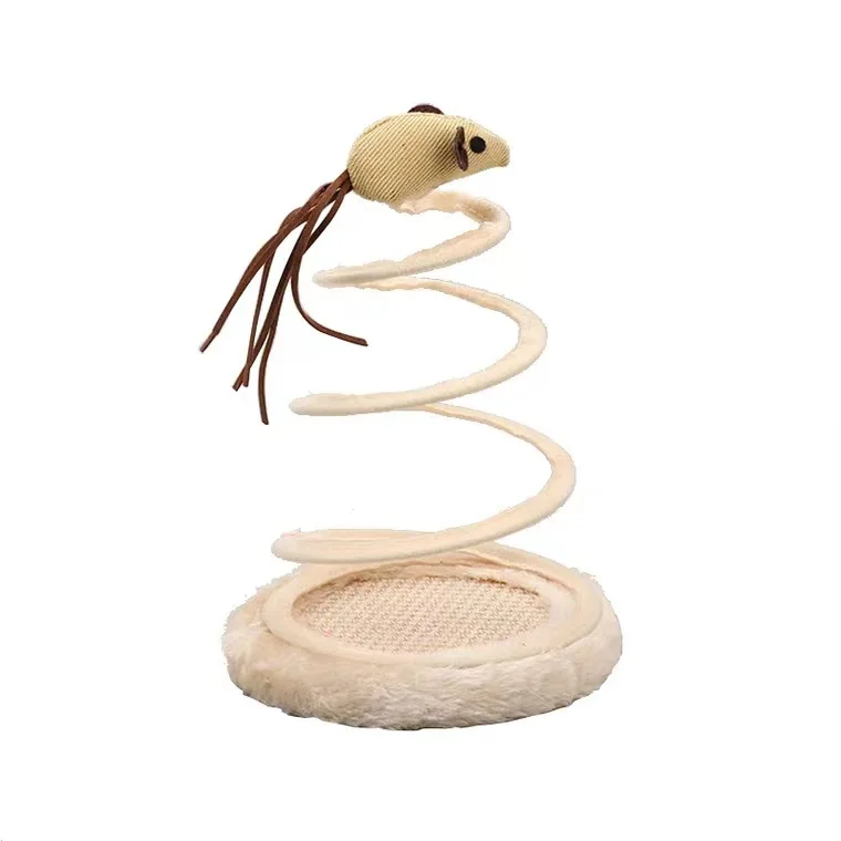 Wholesale Cute Cat Plush Toy Spring Plate Funny Cat Teasing Toys Interactive Cat Toys Plush Mouse
Wholesale Cute Cat Plush Toy Spring Plate Funny Cat Teasing Toys Interactive Cat Toys Plush Mouse