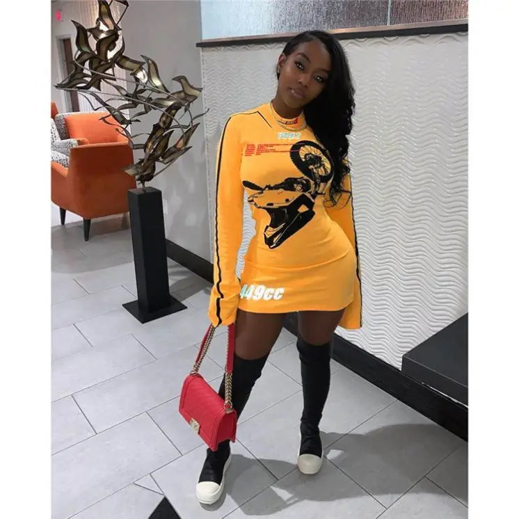 amazon 2021 Hot Selling Crew Neck Women Printed Full Sleeve Girls' Sexy Clothes Lady Elegant Autumn Casual Mini Short Dress Fashion Dresses
amazon 2021 Hot Selling Crew Neck Women Printed Full Sleeve Girls' Sexy Clothes Lady Elegant Autumn Casual Mini Short Dress Fashion Dresses