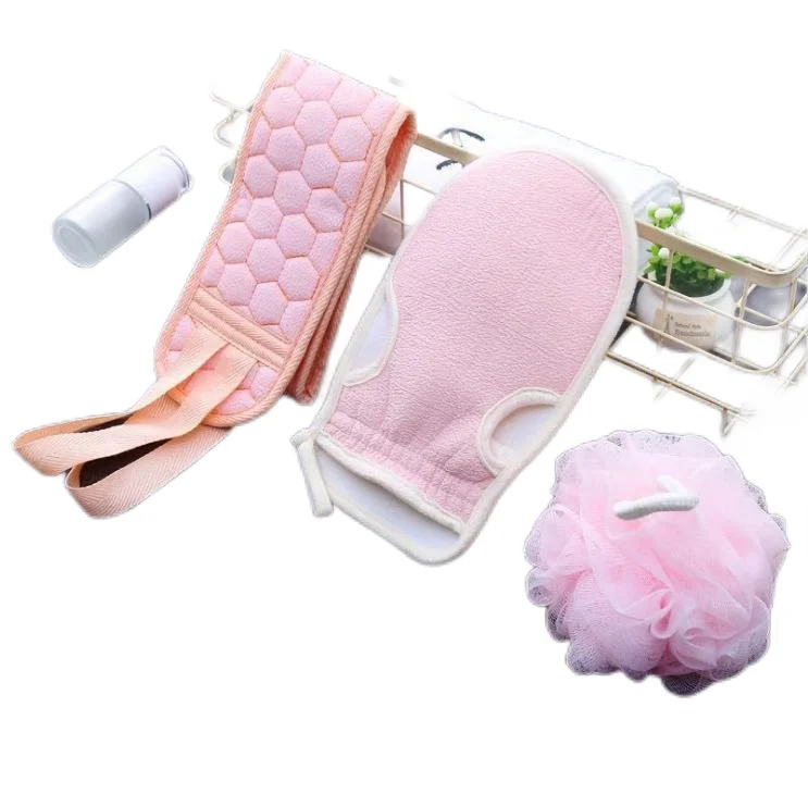 Wholesale Exfoliating Mitts Deep Exfoliating Bath Sponge Set Natural Bath Glove Body Frosted with Cotton Belt
Wholesale Exfoliating Mitts Deep Exfoliating Bath Sponge Set Natural Bath Glove Body Frosted with Cotton Belt