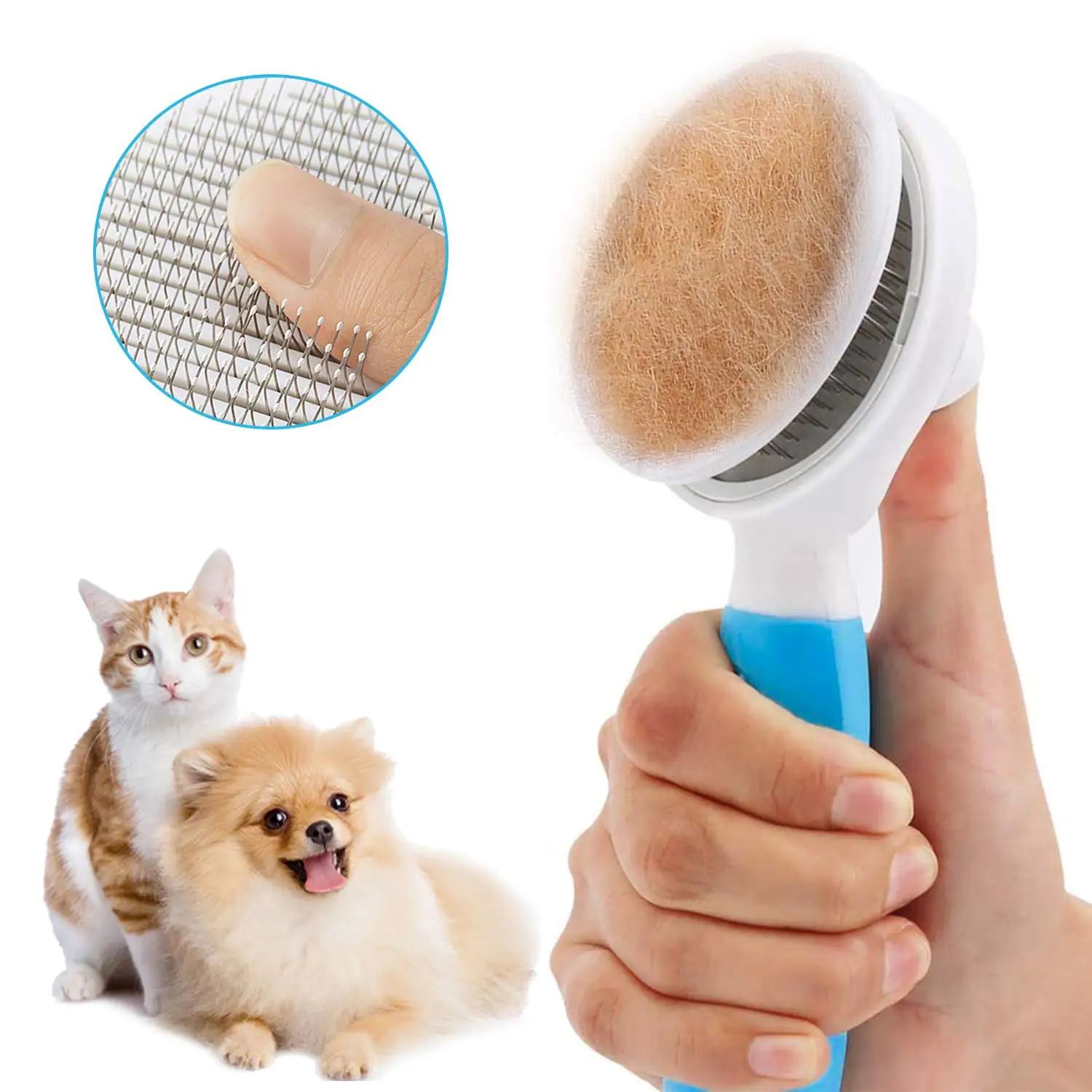 wholesale manufacturer slicker pet grooming fur brushes for dogs and cats 
wholesale manufacturer slicker pet grooming fur brushes for dogs and cats