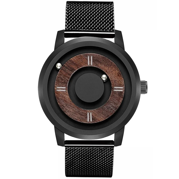 EUTOUR Minimalist Novelty Wood Dial Scaleless Magnetic Ball Watch Belt Natural Forest Fashion Men's Couple Watch Lover Gift, 6 colors
EUTOUR Minimalist Novelty Wood Dial Scaleless Magnetic Ball Watch Belt Natural Forest Fashion Men's Couple Watch Lover Gift, 6 colors