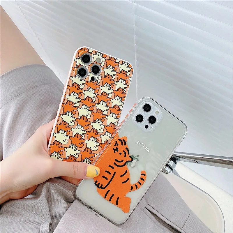 Girls style tiger cartoon design for iphone xr designer case cover for iphone 11pro max 12 7 8 with flower 3d emboss side, Various
Girls style tiger cartoon design for iphone xr designer case cover for iphone 11pro max 12 7 8 with flower 3d emboss side, Various