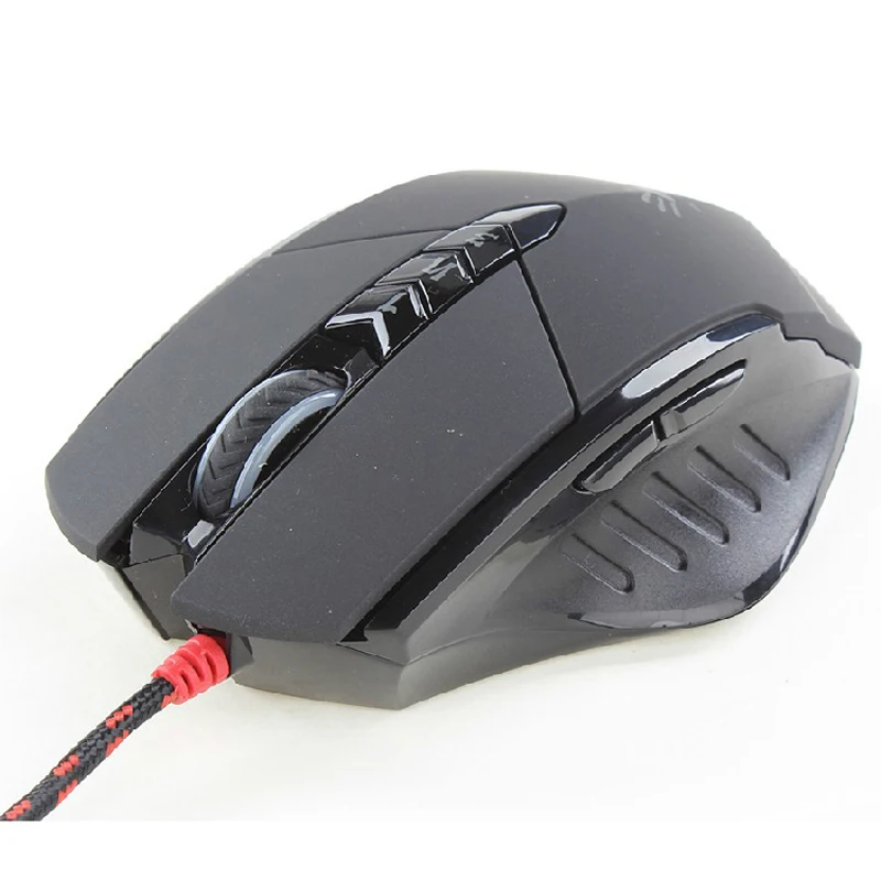 

Easy operation wired 160K A4tech bloody V7M x'glide multi-core gaming mouse, Black