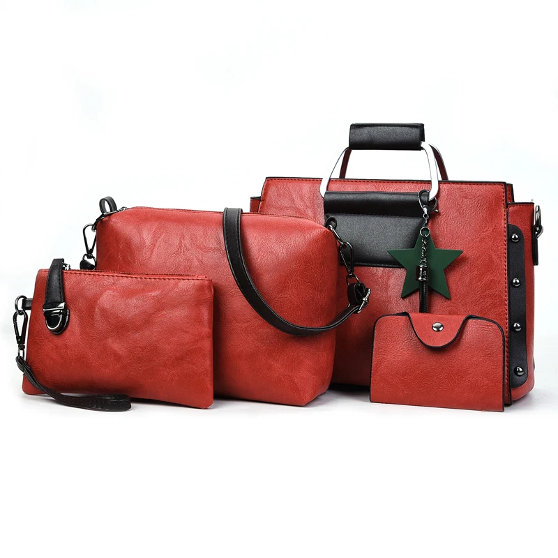 Wholesale New Women's Pure Color Dark Grain Sets Multi-piece Mother Bag Handbag Shoulder Senior Cross-body Bag
Wholesale New Women's Pure Color Dark Grain Sets Multi-piece Mother Bag Handbag Shoulder Senior Cross-body Bag