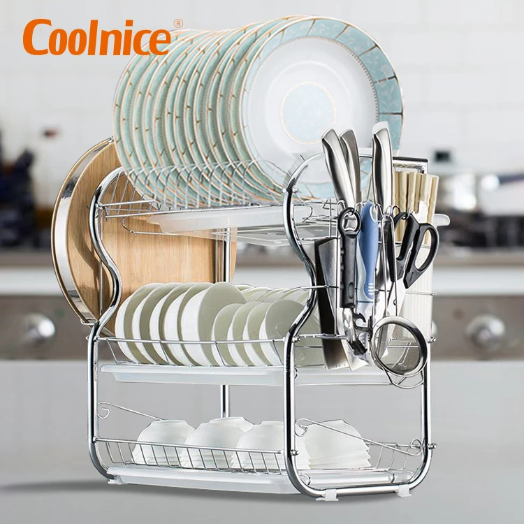 kitchen accessories dish drainer rack dish drying rack storage holders & racks, White
kitchen accessories dish drainer rack dish drying rack storage holders & racks, White