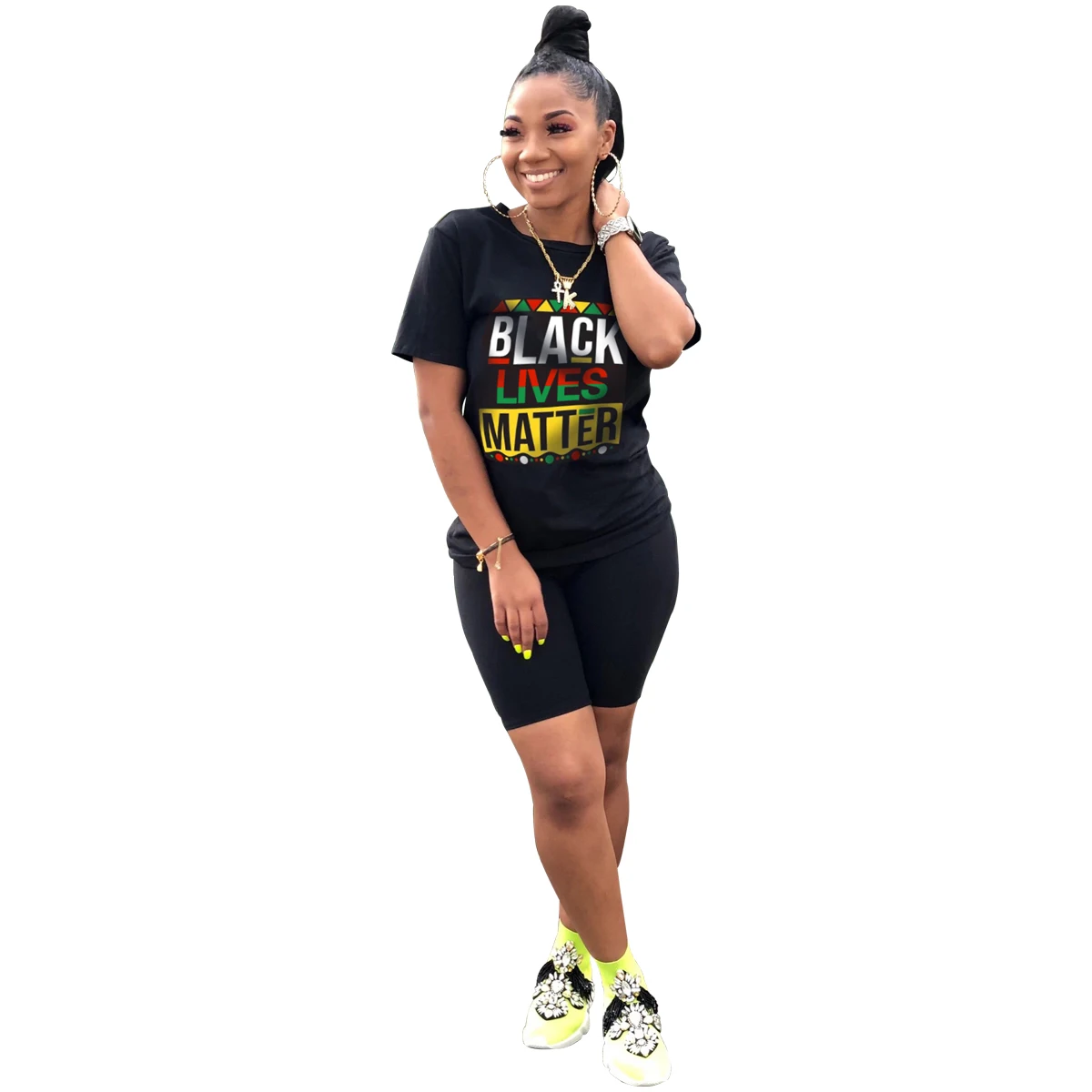 CS37 women 2 piece set wholesale and affordable high quality black lives matter woman 2 piece outfits 2020, Photo
CS37 women 2 piece set wholesale and affordable high quality black lives matter woman 2 piece outfits 2020, Photo