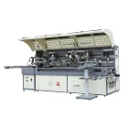 S104MSH 3 colors automatic Servo Screen Printing Machine for Bottles