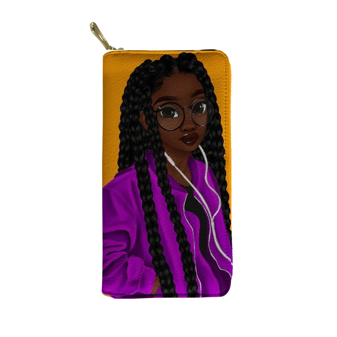 Money Clip Card Holder Wallet Coin Clutch African Black Girls Printed Customized Zipper Pu Leather Long Ladies Wallets For Women
Money Clip Card Holder Wallet Coin Clutch African Black Girls Printed Customized Zipper Pu Leather Long Ladies Wallets For Women