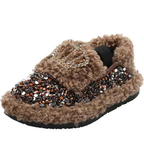 2021 Girls Plush Shoes Winter New Children Warm Princess Shoes Soft Bottom Non-slip Baby Toddler Kids Cotton Shoes
2021 Girls Plush Shoes Winter New Children Warm Princess Shoes Soft Bottom Non-slip Baby Toddler Kids Cotton Shoes