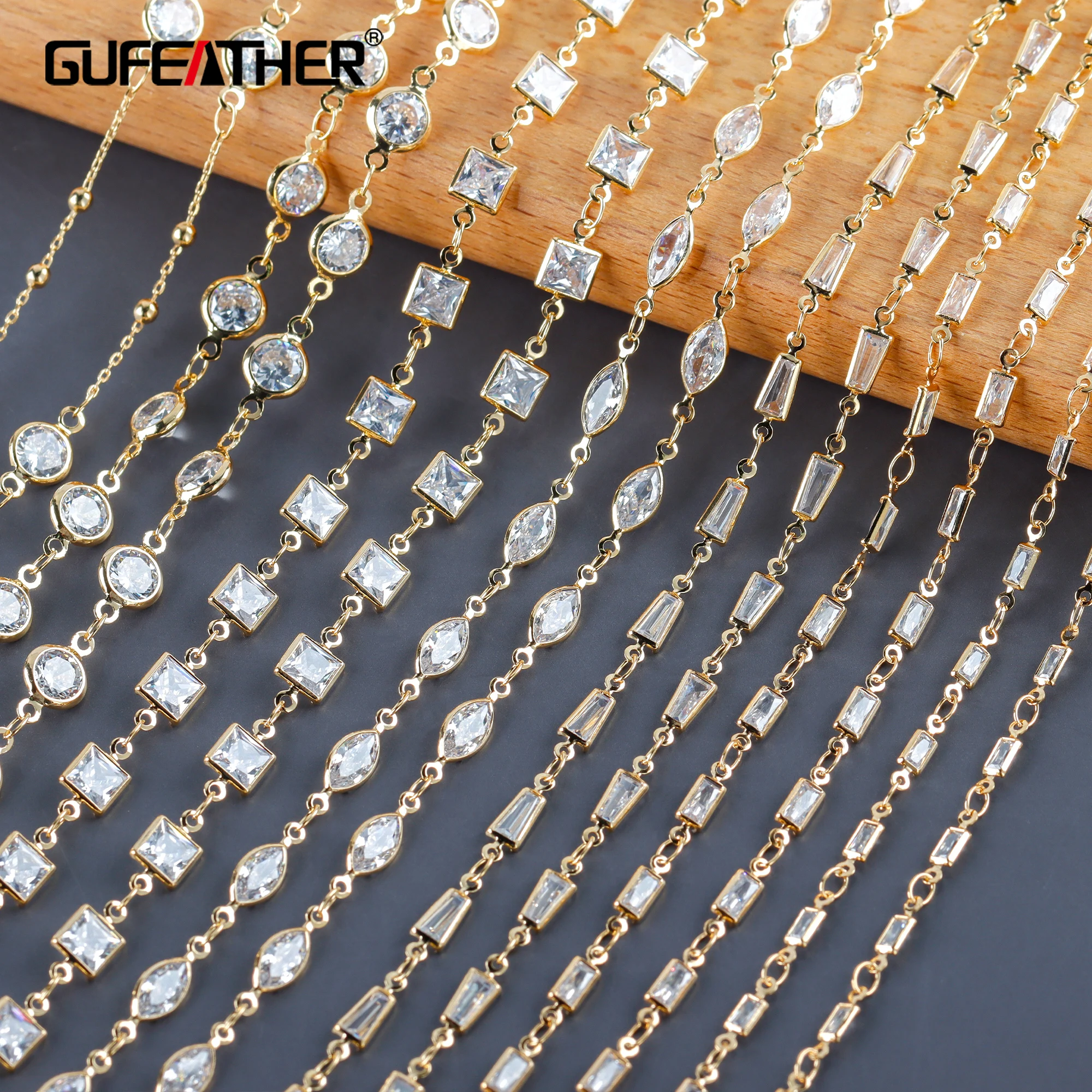 C209 New Trend Vintage 18K Gold Plated Zircon Diy Necklace Bracelet Chain Jewelry Making
C209 New Trend Vintage 18K Gold Plated Zircon Diy Necklace Bracelet Chain Jewelry Making