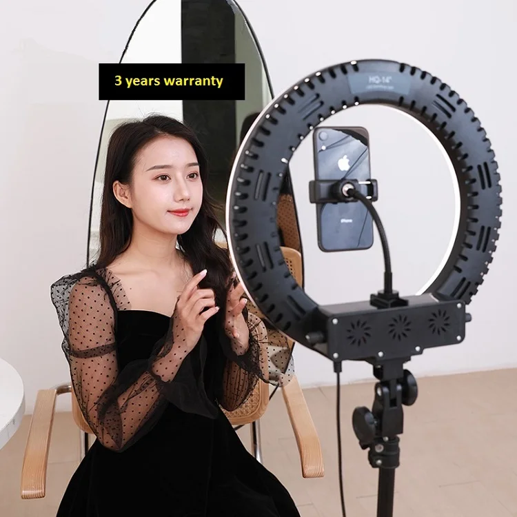 Online Celebrity Live Broadcast Fill Lighting 14 Inch Selfie Beauty Makeup Tripod Stand Ring Led Light
Online Celebrity Live Broadcast Fill Lighting 14 Inch Selfie Beauty Makeup Tripod Stand Ring Led Light