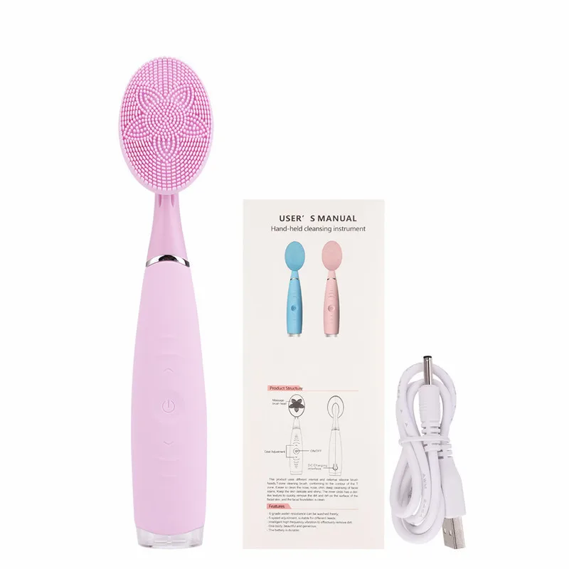 Face Massager electric Silicone Face Washing Cleaning Waterproof facial Charging brush, Blue,pink
Face Massager electric Silicone Face Washing Cleaning Waterproof facial Charging brush, Blue,pink