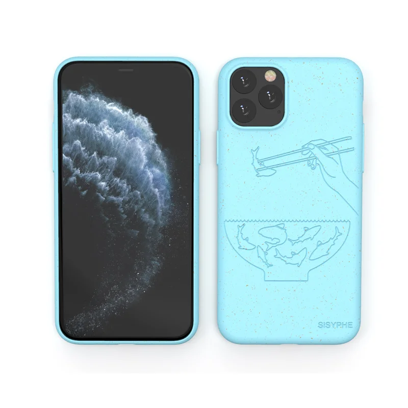 Smart 100 Compostable Biodegradable Mobile Bamboo Phone Case For Iphone 11 Pro Max, Light blue,yellow,pink,green,dark blue
Smart 100 Compostable Biodegradable Mobile Bamboo Phone Case For Iphone 11 Pro Max, Light blue,yellow,pink,green,dark blue