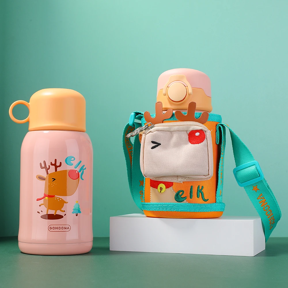 Travel Chilren Stainless Steel Vacuum Drink Water Bottle With Straw
Travel Chilren Stainless Steel Vacuum Drink Water Bottle With Straw
